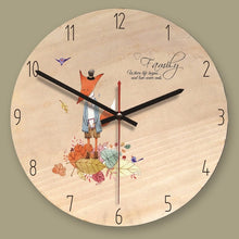 Load image into Gallery viewer, Wooden Wall Clock