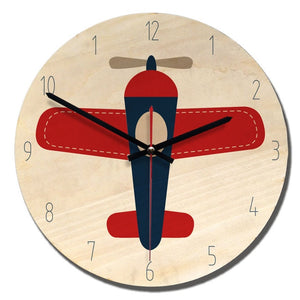 New Creative Wooden Wall Clock Modern Design