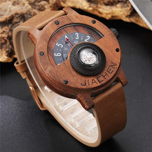 Load image into Gallery viewer, Creative New Mens Wood Watch Male