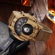 Load image into Gallery viewer, Creative New Mens Wood Watch Male
