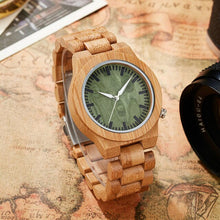 Load image into Gallery viewer, Bamboo Wood Women Wrist Quartz Watch