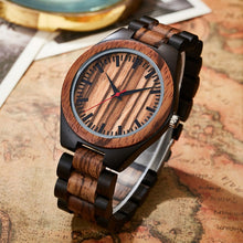 Load image into Gallery viewer, Wrist Quartz Watch Ladies Wooden