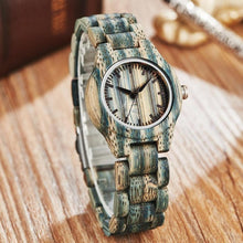 Load image into Gallery viewer, Women Wooden Watch Female