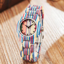 Load image into Gallery viewer, Women Wooden Watch Female